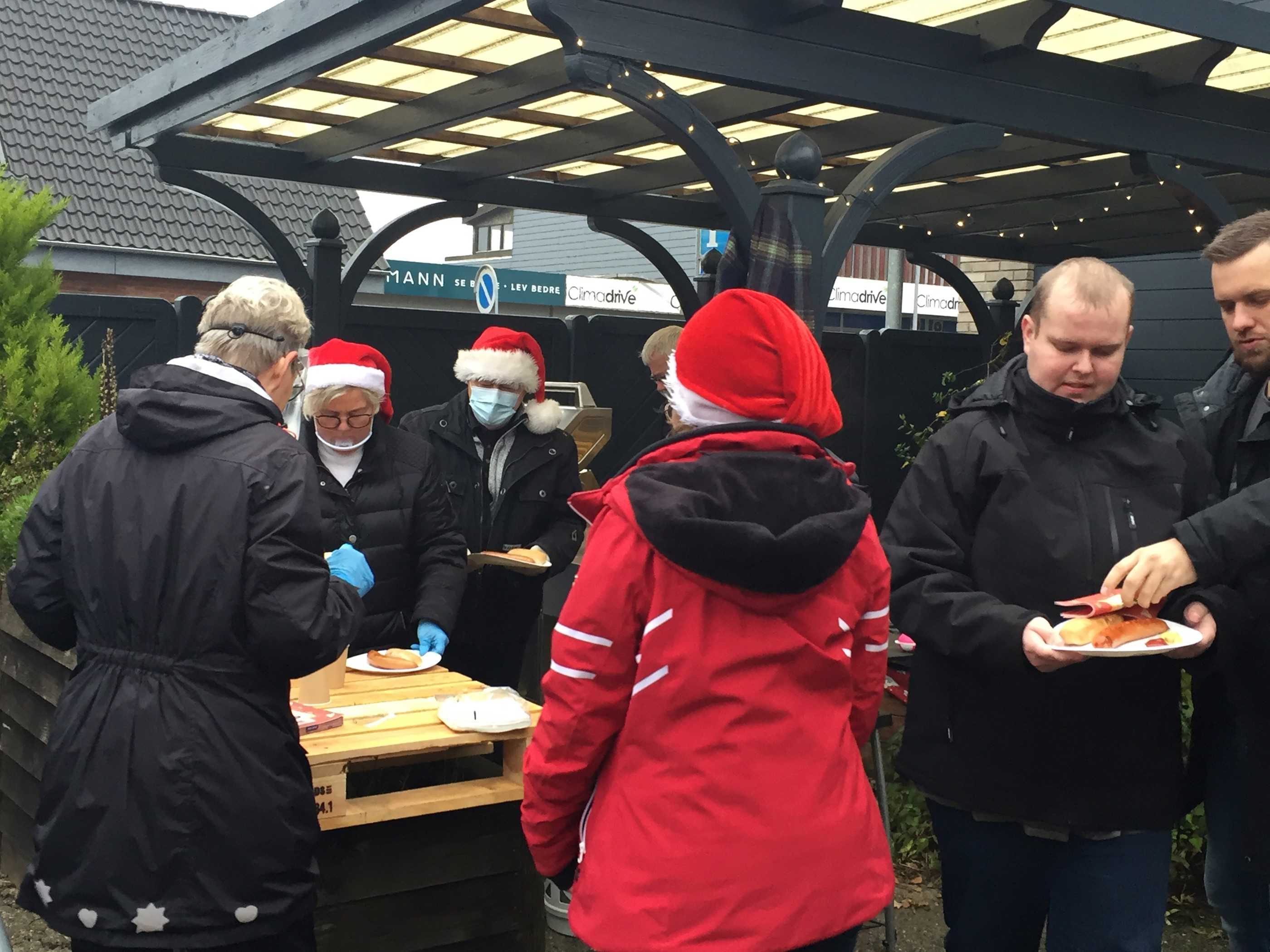 Udendørs julehygge