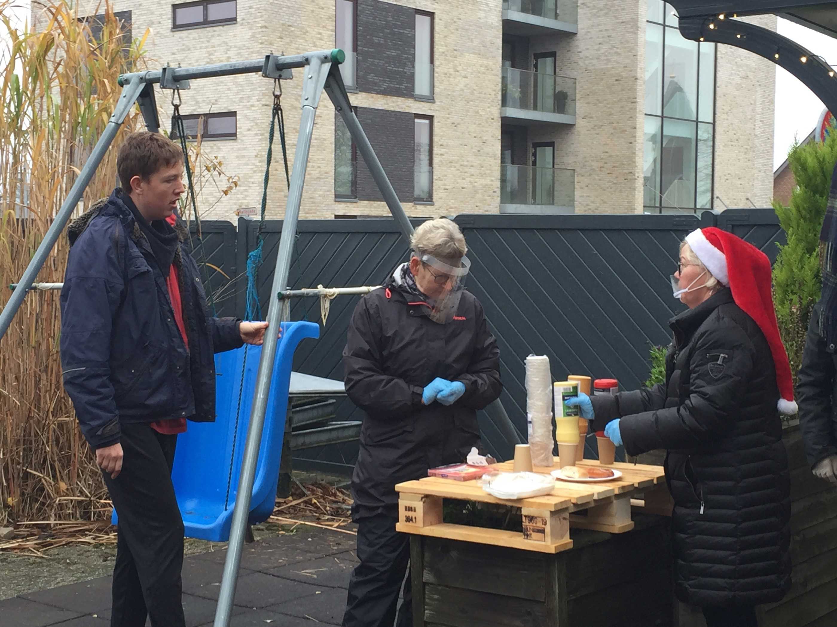 Udendørs julehygge